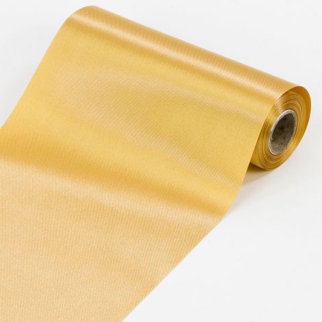Satyna w rolce Akces 16cm x 10m Złota jasna - 2
